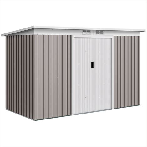 SunJet Abri de jardin, cabanon de jardin, en acier galvanisé 3,2 m² - Réf. 23O7TBYU8AVB (1/5)