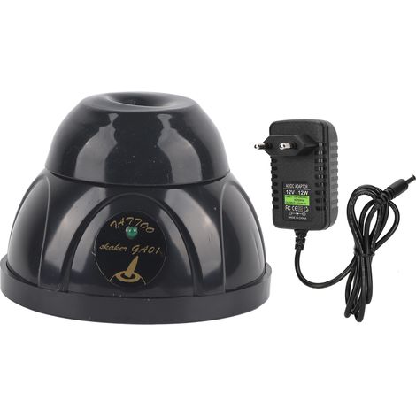 Agitateur électrique pour pigments tatouage, mélangeur vortex pour vernis à ongles UV gel, noir 100-240V prise UE (1/5)