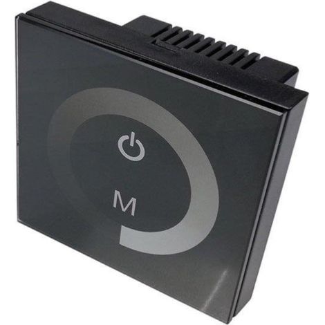 Variateur LED Tactile 12V/24V - Noir - SILUMEN (1/2)