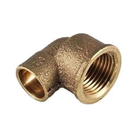 Raccordo rame atcosa 4090g gomito 90 gradi ottone rosso