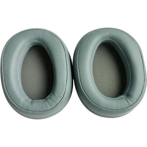 Paar weiche Ohrpolster aus Leder für die Kopfhörer MDR-100AAP, MDR-100A, MDR-H600A (1/4)