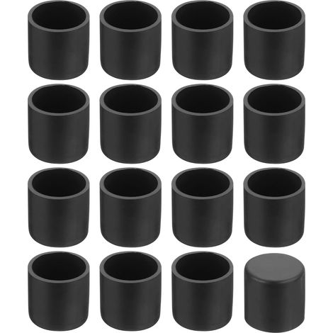 36 Embout de pied de chaise, PVC rond 18mm, antidérapant sans marquage, protection sol pour meubles intérieur extérieur (1/5)