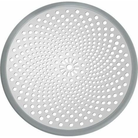 Stainless Steel Shower Drain Strainer, Rustproof, Anti-Clog, Easy to Clean, for Bathroom, Kitchen, Bathtub - Silver (1/5)