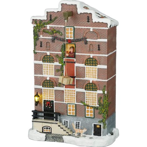 Luville Village de Noël miniature Multicolores H29xl10.5xL18.5cm (1/2)