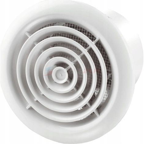 Ventilateur domestique Ø 100 230V 98m3/h 14W 34dB plafond rond 100PF (NV 10) (1/3)