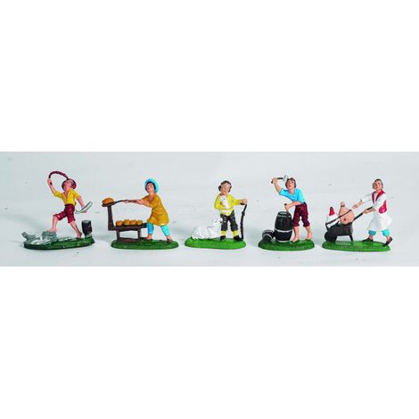 Pastore Cm.10 Modelli Assortiti decorazione di Natale
