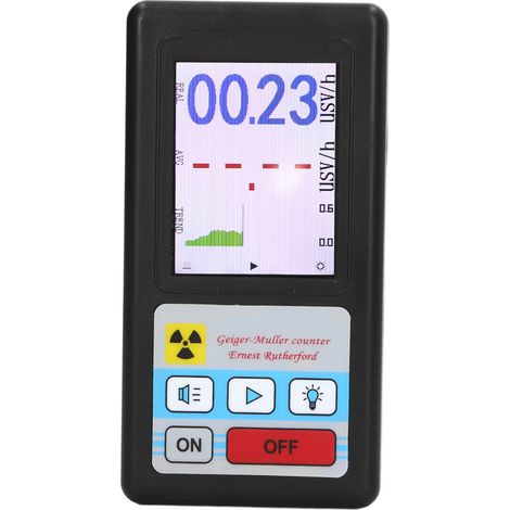 Geigerzähler zur Detektorbestimmung nuklearer Strahlung – Tragbarer Zähler und Dosimeter BR 6