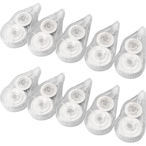 Ruban correcteur - 10 pièces - Rouleaux correcteurs - Correcteur à rouleau - Adhesive Roller - Mini - Pocket Mouse - Capuchon protecteur - Correcteur - Droog direct - pour albums de collage et loisirs (1/5)