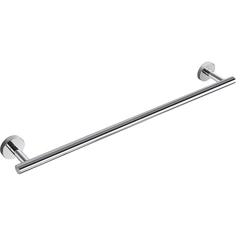 Porte Serviette Mural Salle de Bain en SUS304 Acier Inoxydable, Support Barre Sèche Serviette avec Tube Épaissi pour Cuisine, Installation par Perçage, Chrome Poli (1/4)