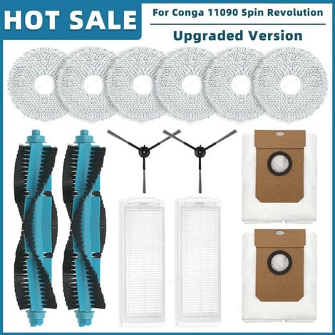 Accessoires pour aspirateur robot Cecotec Conga 11090 Spin Revolution (1/5)