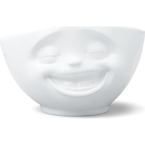 Tasses/Bol « Lachend » (porcelaine, 1000 ml, blanc, fabriqué en Allemagne) (1/4)