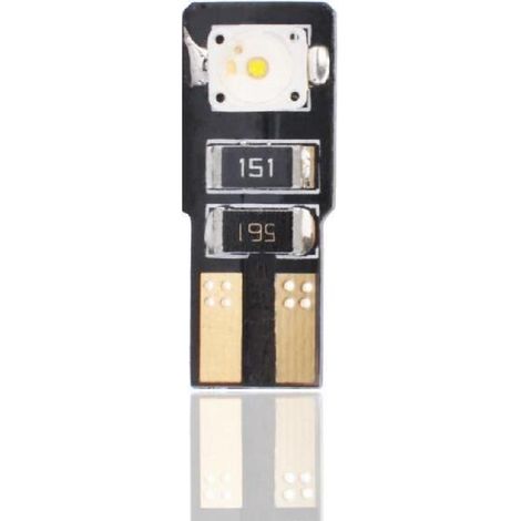 2 Ampoules LED Canbus T10 W5W 12V 2.1W Blanc