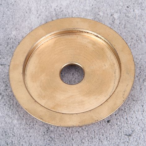 Disque de ponçage arqué doré de 85 mm pour meuleuse d'angle, outil rotatif pour le bois (1/5)