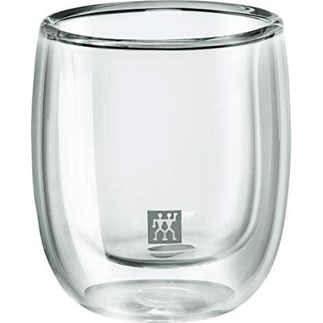 ZWILLING® Sorrento - Juego de 2 vasos de café expreso de doble pared (80 ml) (1/3)
