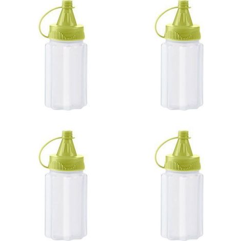 Bouteille à Seringue - 30 ml - Pour Ketchup Moutarde Mayo Sauce À Lhuile - Lot De 4 (1/3)