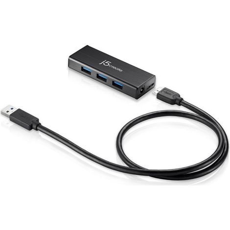 J5CREATE JUH340 MINI HUB USB 3.0 4 PUERTOS