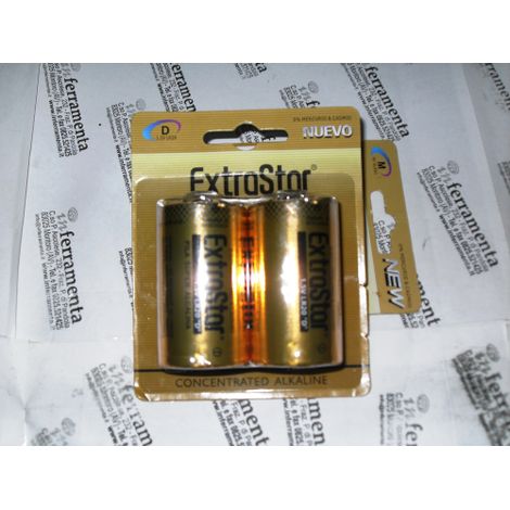 2 piles alcalines LR20 D pile alcaline 1,5V pour torches torches