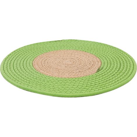 MIMOSON-Matelas pour chat en tricot de coton - Vert (1/4)