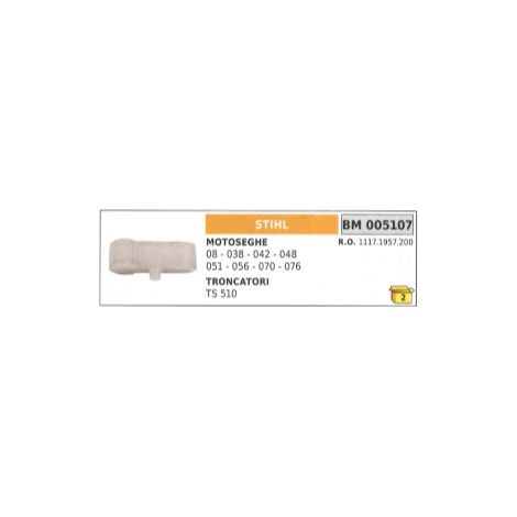 Hampelmannfeder kompatibel mit STIHL Kettensäge 08 - 038 TRONCATRICE TS 510