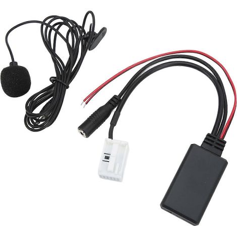 Bluetooth 5.0 Funkmodul für Autos, schwarz, Freisprecheinrichtung, Mikrofon-Ersatz für Citroen C2 C4 C5 C6 C8