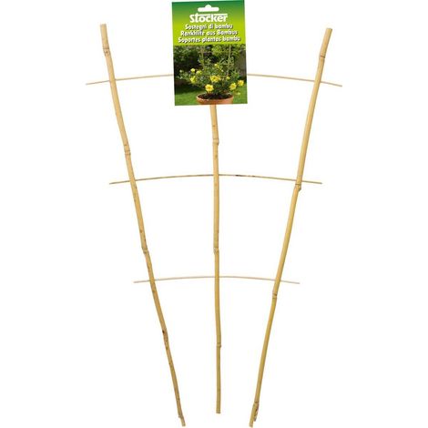 Stocker Sostegni di bambù 28 x h60 cm (1/2)