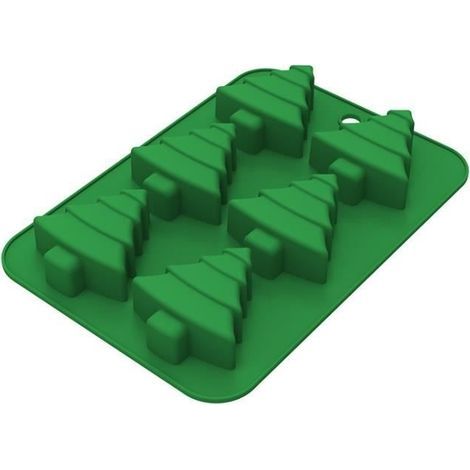Silicone Mold - Unspecified - Christmas Tree - 24.7 x 17 x 2.8 cm - Freezer and Dishwasher Safe (1/4)