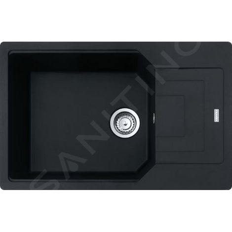 Franke Urban - Évier en fragranit UBG 611-78 BB, 78x50 cm, noir mat 114.0700.104 (1/3)