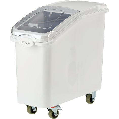 Rollbehälter für Schüttgüter, Zutatenbehälter 102L, Mehl, Zucker etc. (1/5)