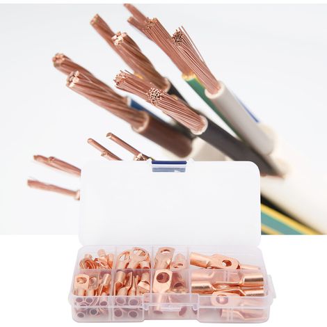 60 Stück SC-Rohrschellen aus verzinntem Kupfer, Montagezubehör, elektrische Bauteile für Industriesteckverbinder (1/5)