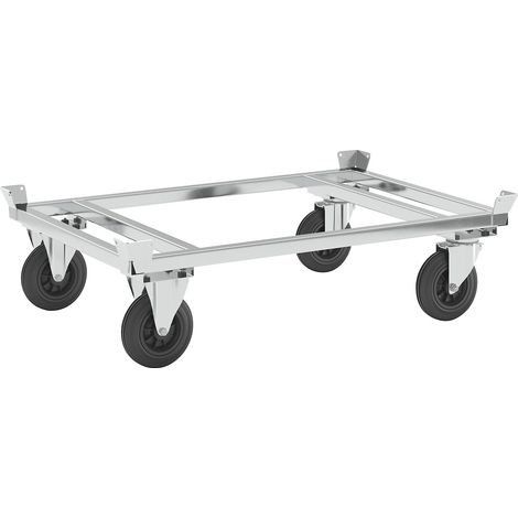 Kongamek, Châssis roulant galvanisé pour palettes, hauteur 355