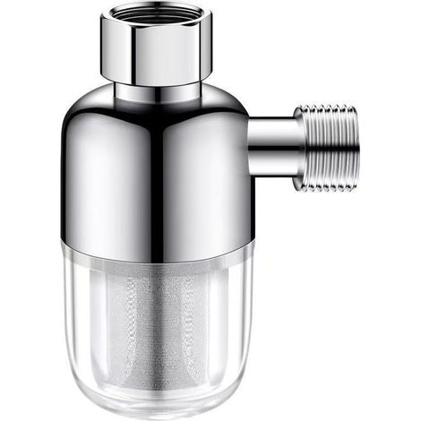2 Pièces Filtre Douche Pouce Anti Calcaire Filtre à Eau avec 40μm Élément Filtrant en Acier Inoxydable Préfiltre Filtres Réutilisable (1/5)