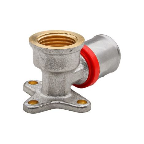 90º Mehrschicht-Press-U-Rot-Wandbogen - Ø16x1/2"h (1/4)