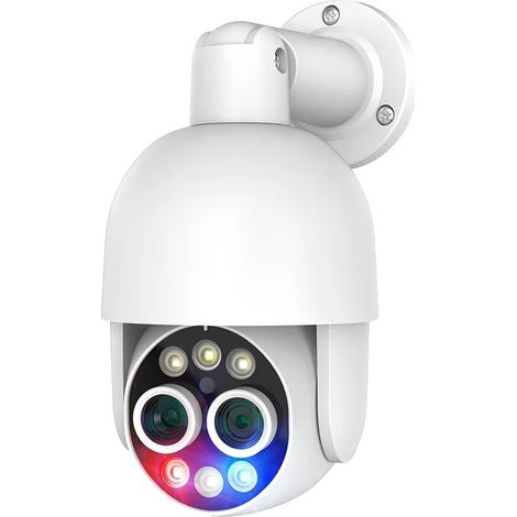 Caméra IP, Résolution 8MP, PTZ à Double Objectif avec Détection AI, 1pc Cam PTZ (1/2)
