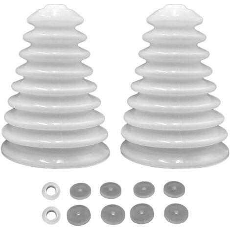 DEESSE SHOP-AIDUCHO Couvercle Anti Poussière Pour Outil Électrique 2 Pcs Drill Dust Collector Rubber Dust Cover Forage Collecteur De Poussière Accessoire Pour Antipoussière Perceuse Electric Drill Pow