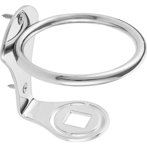 Bague Porte Boissons en Acier Inoxydable Acier pour Yachts Marins Porte Gobelets Bateau Plate Forme Universelle de Support de Boisson de Matériel (1/4)