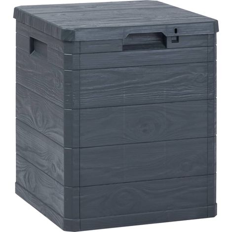 Baule da Giardino 90 L Antracite vidaXL (1/5)