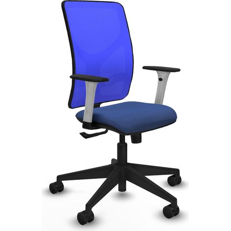 Silla de oficina piqueras y crespo Motilla blanco confort mecanismo (1/2)