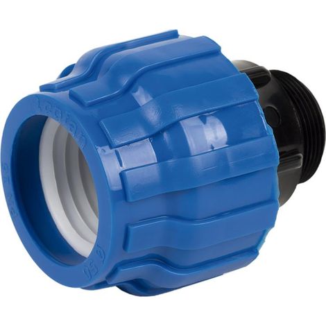 Pack 5 unidades enlace rosca macho PP PN16 50 x 1 1/4
