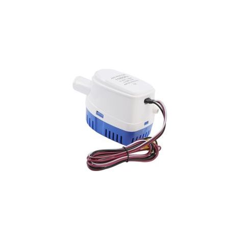 Pompe à eau électrique CC avec interrupteur à flotteur, pompe de cale automatique, micro-pompe submersible, hauteur de refoulement de 4 mètres, 12 V, 3,8 A (1/5)