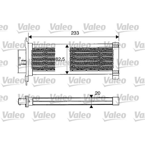 Chauffage auxiliaire Valeo 812235 CITROËN 6436A9 6445PT 7701207715