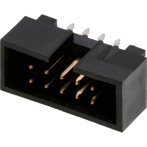 Molex 702461004 Stiftleiste Rastermaß: 2.54 mm Polzahl Gesamt: 10 Anzahl Reihen: 2 1 St. Tray (1/2)