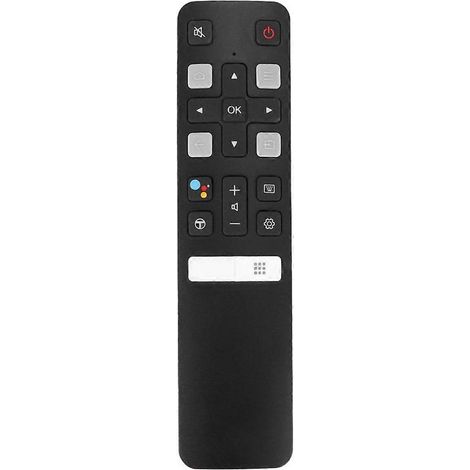 Fernbedienung RC802V FMR1 JUR6 65P8S 49S6800FS 49S6510FS für TCL Smart TV, Schwarz (1/4)