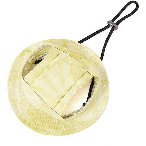 (jaune)casquette De Baseball Pour Animaux De Compagnie Dcoration Extrieure Chien Toile Chapeau Chiot Tte Dcor Extrieur Chapeau Chiot Chapeau De So (1/4)