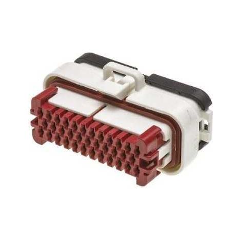 Connettore AmpSeal maschio porta femmina 35 vie bianco