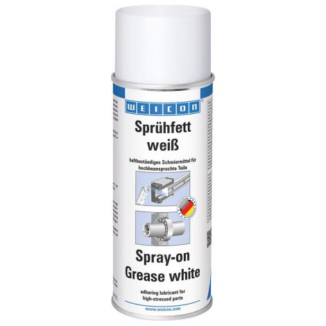 Graisse en aerosol blanc 400 ml Weicon (Par 12) (1/2)