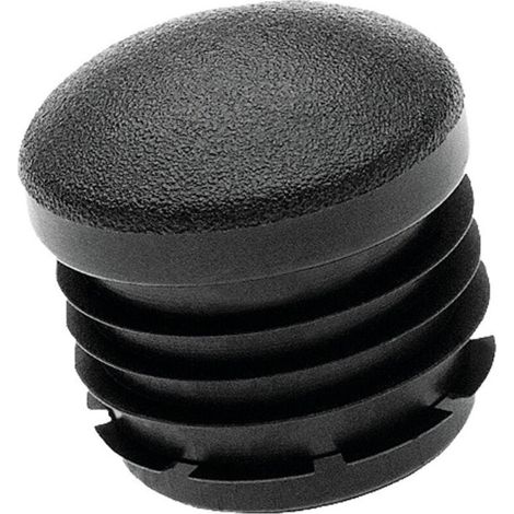 Embout intérieur rond plastique noir 30mm - - 16-30 - Embout intérieur rond plastique noir 30mm - - 16-30 (1/2)