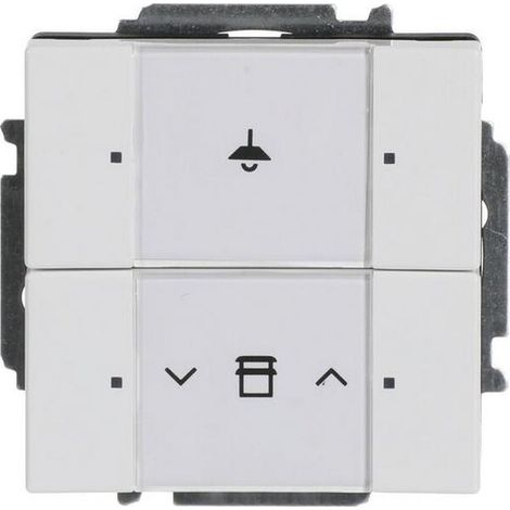 Busch-Jaeger BEDIENELEMENT 2-FACH M. BAU (6126/01-84)