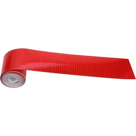 Rotes reflektierendes Band 5 cm x 3 m für Fahrzeuge, Anhänger und Fahrräder, Verkehrssicherheit (1/5)