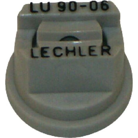 Tobera est谩ndar doble chorro plano LU 90掳 06 gris pl谩stico Lechler LECHLER LU9006POM