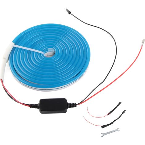 Kits de bandes d'éclairage LED Surround pour coffre avant, remplacement pour Tesla modèle 3 Y 2021 et versions ultérieures, bleu (1/5)